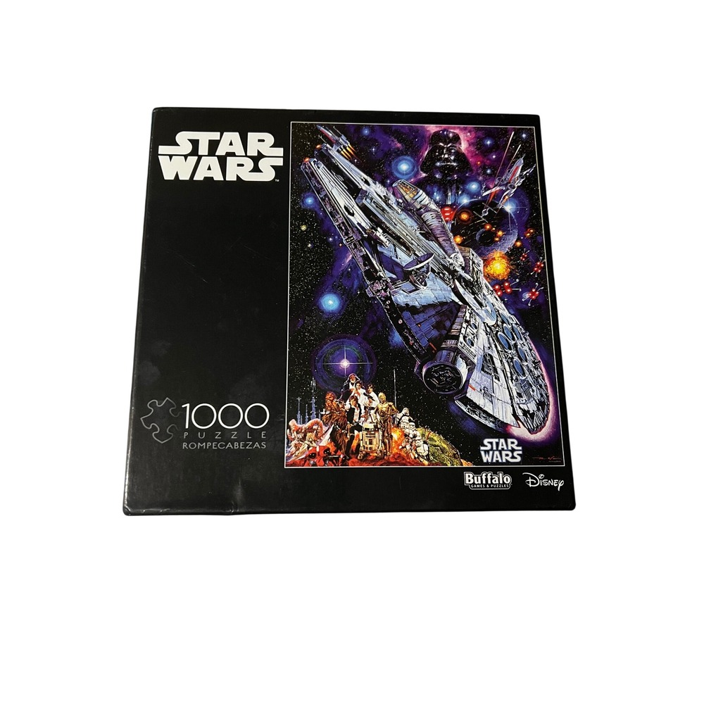 Buffalo Games Star Wars Millennium Falcon 1000 Piece Jigsaw Puzzle 10600